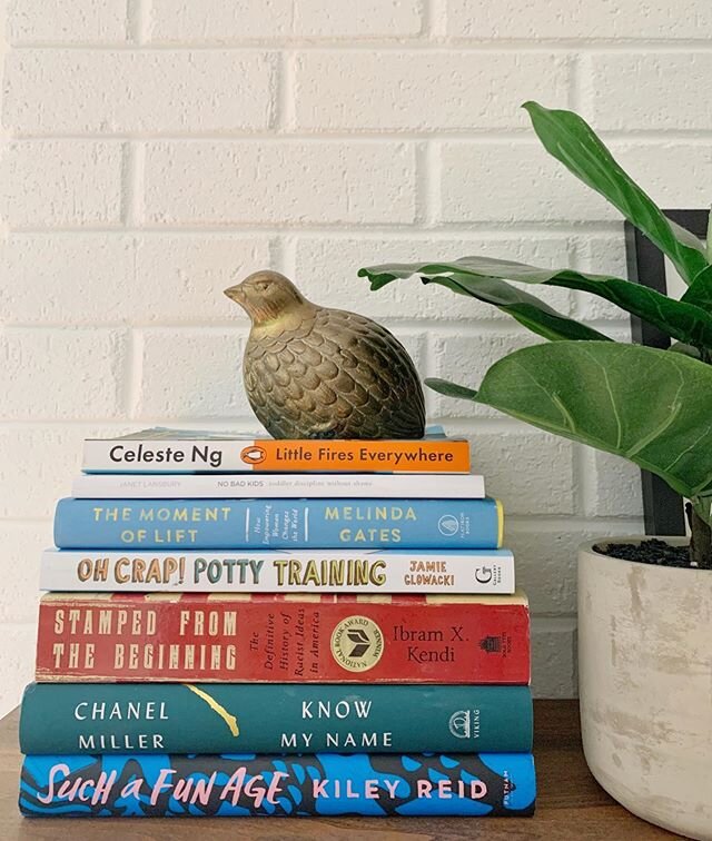 BOOKS! They magically keep showing up on my doorstep! 😻🥳 Even in my sleep-deprived newborn mama stage, I can&rsquo;t help but keep adding books to the stack. What are a few of your favorite books you&rsquo;ve read lately?? 👇🏽